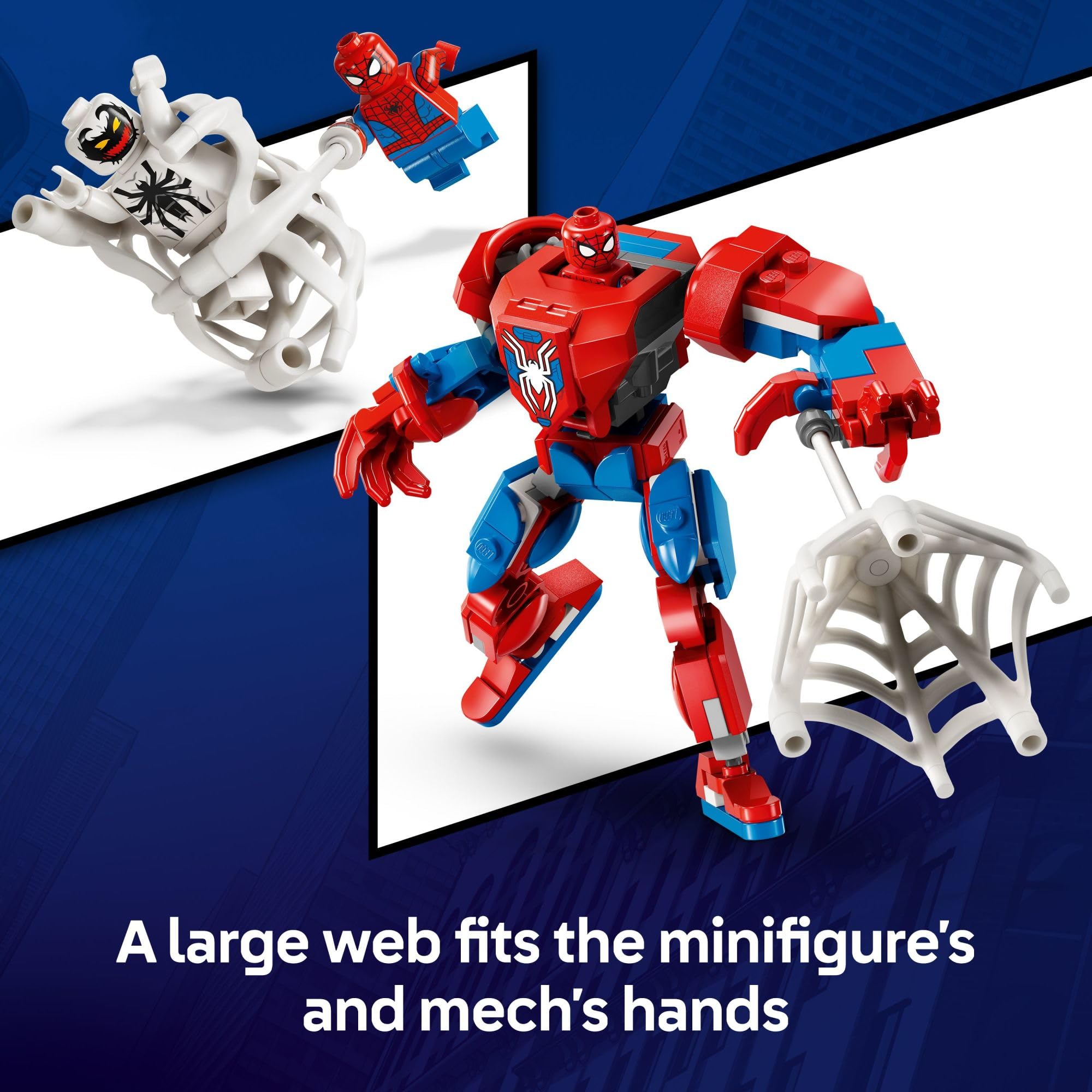 LEGO Marvel Spider-Man Mech vs. Anti-Venom Building Blocks Set - 76308 Superhero Toy for Kids Ages 6+ | Buildable Action Figures for Boys & Girls | Perfect Birthday Gift for Marvel Fans | Creative Play & Collectible Display