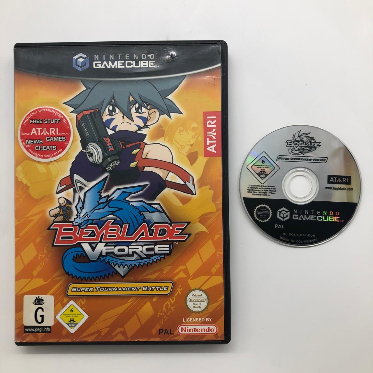 Beyblade V Force Game for Nintendo Gamecube - PAL Version | Classic Action-Packed Battle Game for Kids & Collectors | Perfect for Retro Gaming & Nostalgic Fun