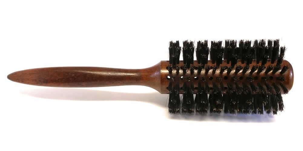 Handmade Wooden Hair Brush DB28 - Natural Wooden Hairbrush for Detangling & Shine - Perfect for Daily Hair Care & Styling at Home or Salon