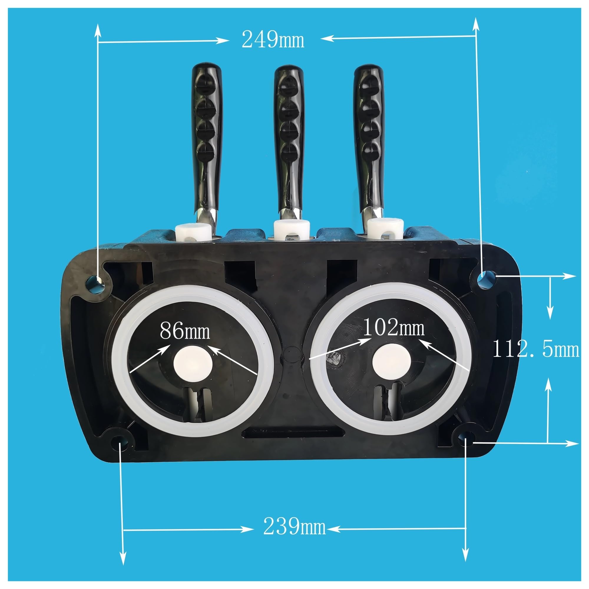 Replacement Front Panel Spare Parts for Ice Cream Maker - Compatible with Soft Serve Machines | Perfect for DIY Repairs & Commercial Ice Cream Shop Maintenance