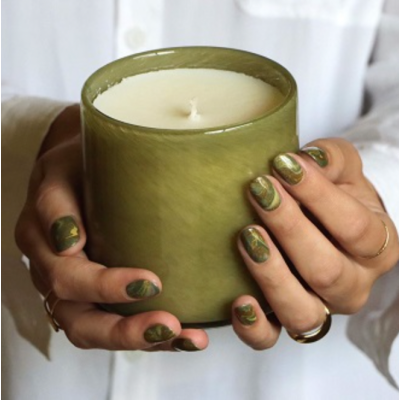 A Scent of Serenity: The Sage Walnut Candle