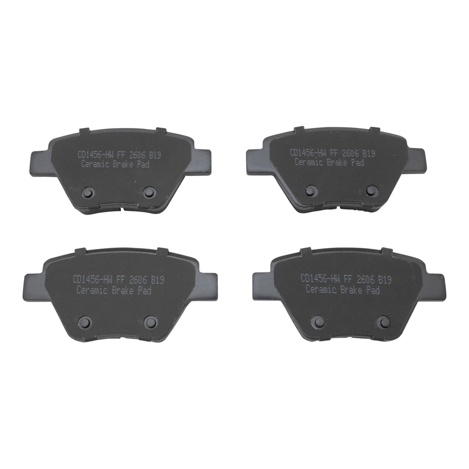 High-Performance Front & Rear Ceramic Brake Pad & Rotor Kit for 2011-2014 Volkswagen Jetta GTI - Smooth Stopping Power for City Driving & Highway Commutes