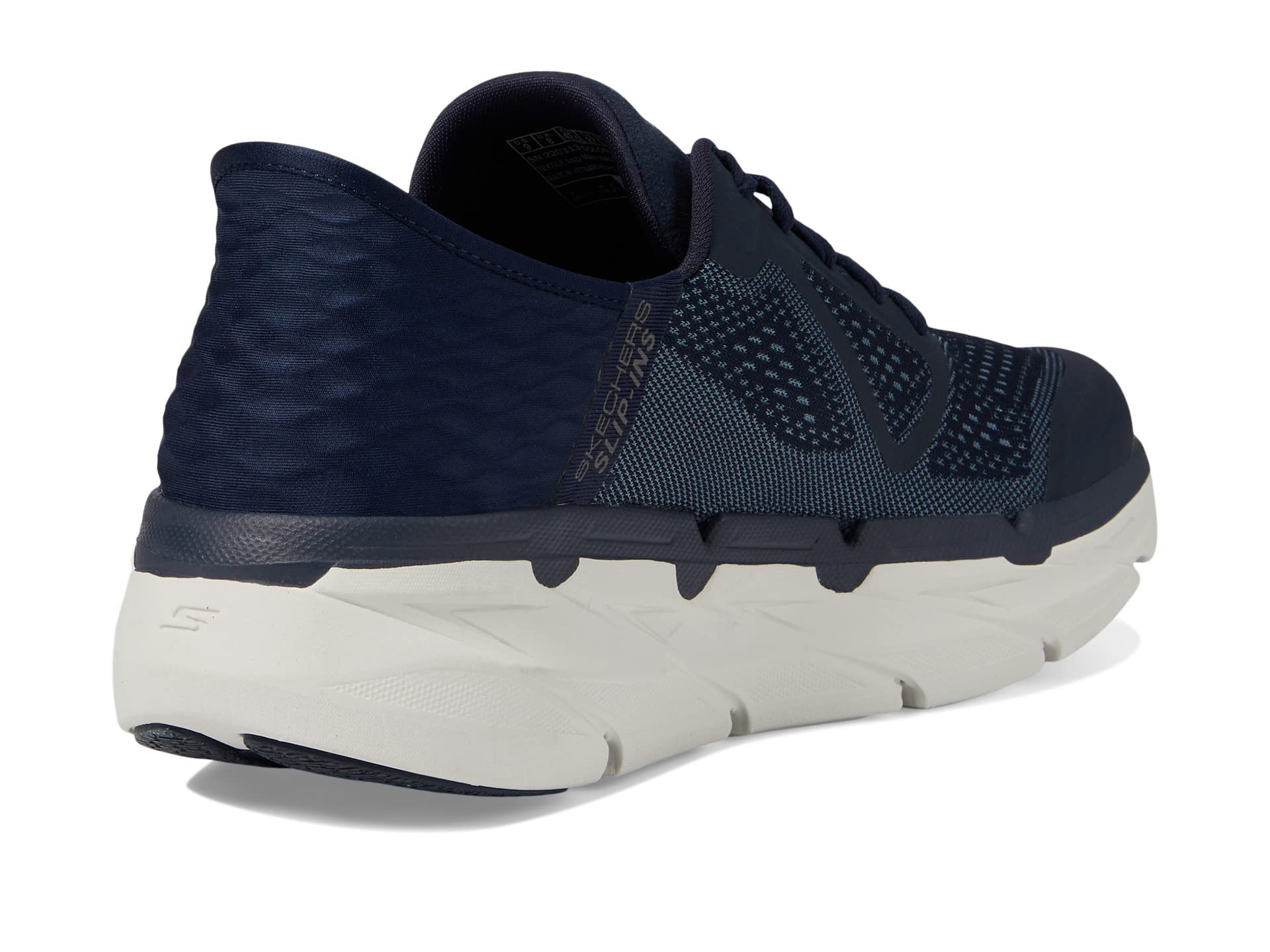 Skechers Men's Max Cushioning Premier Ascendant Hands Free Slip-On Sneakers - Navy Blue Size 11 | Comfortable Walking Shoes for Work, Travel & Everyday Wear