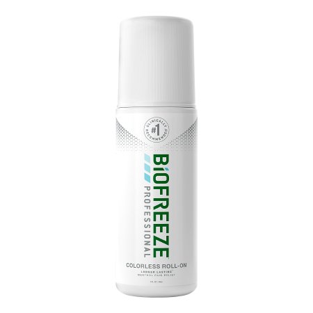 Biofreeze 13419 Cold Therapy Pain Relief Roll-On 3 oz - Fast-Acting Muscle & Joint Pain Relief for Athletes, Arthritis & Back Pain - Perfect for Post-Workout Recovery & Chronic Pain Management