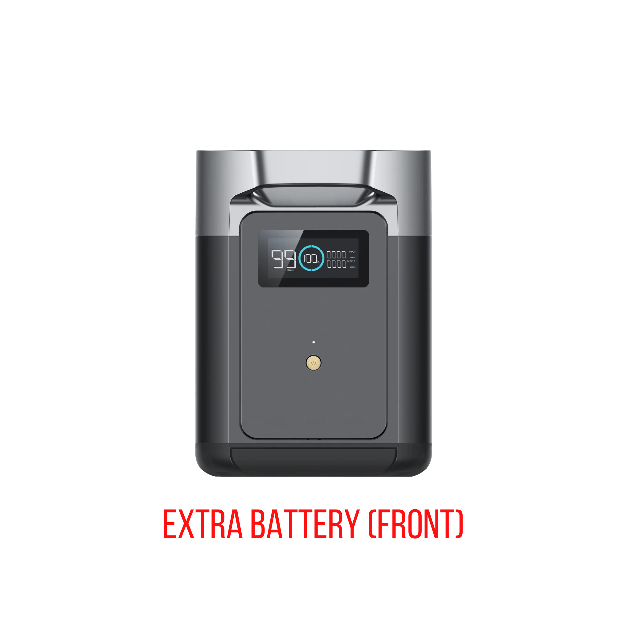 EcoFlow DELTA 2 Portable Power Station with Extra Battery - 2048Wh Capacity, 1800W Output, 100W Solar Panel Kit - Solar Generator for Home Backup, Camping, RV & Emergency Power Supply