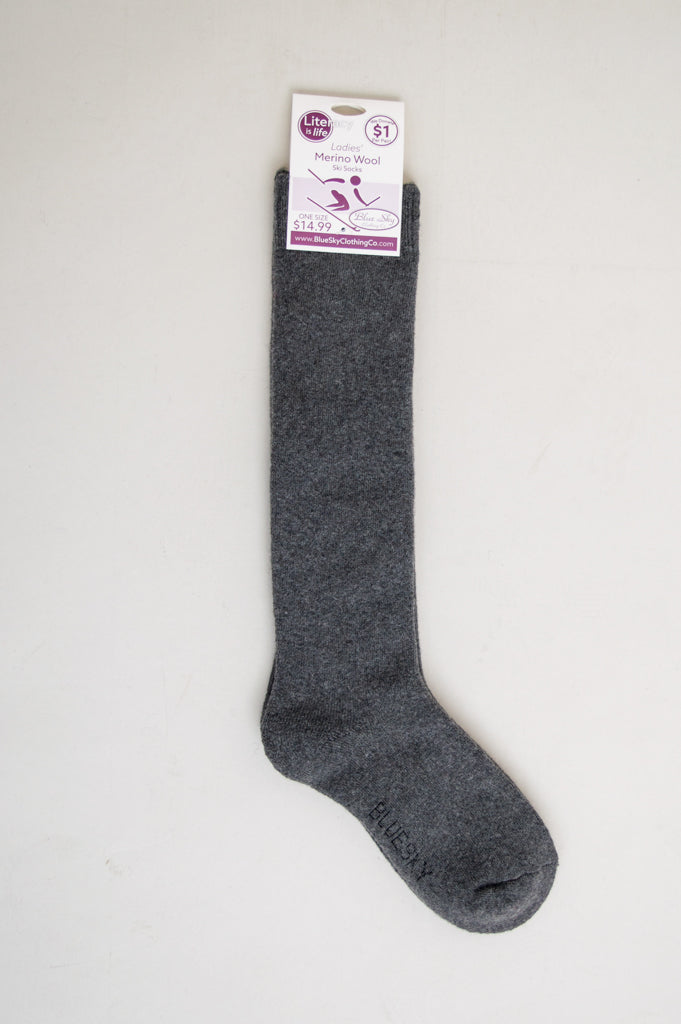 Women's Merino Wool Thermal Boot Socks for Skiing & Winter - Soft Warm Hiking Socks for Cold Weather Outdoor Activities