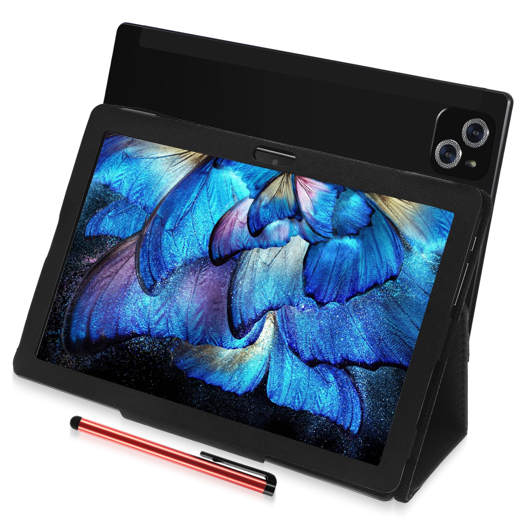 KONTONTY 10.1-inch 11-in-1 Tablet Set with Air5 Processor - Black | Includes Accessories | Perfect for Work, Study & Entertainment