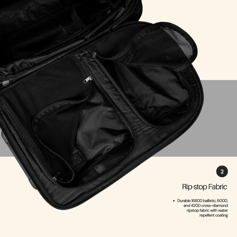 OGIO Layover Travel Bag - Durable Carry-On Luggage for Business & Leisure Trips - Perfect for Airplane, Train & Road Travel