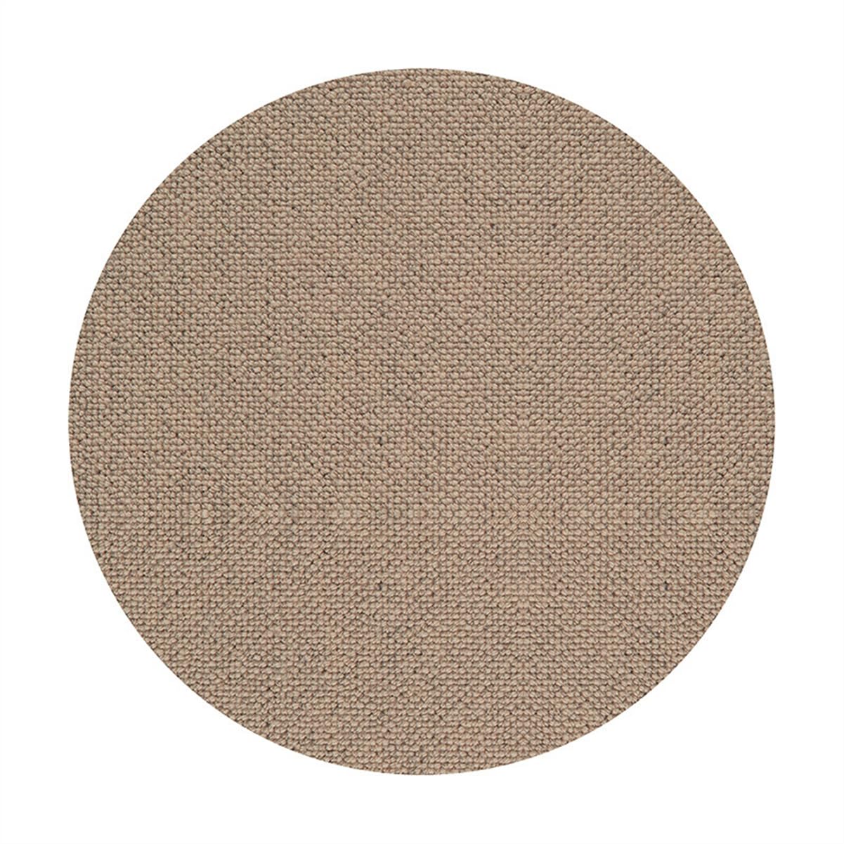 Premium Round Office Chair Mat for Carpet Floors - 48x48 Inch Large Anti-Slip Floor Protector for Computer & Gaming Chairs - Dark Khaki Desk Mat for Home Office & Workspace Protection