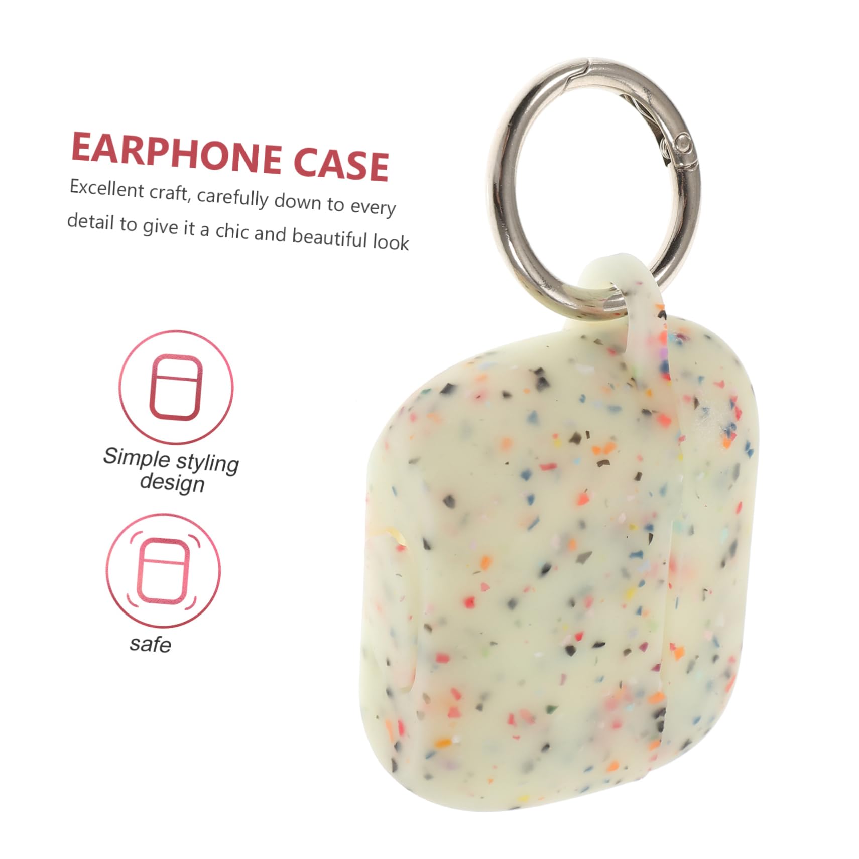 Homoyoyo Silicone AirPods Case for 1st/2nd/3rd Gen - Protective Cover for Wireless Earbuds Charging Box | Durable, Shockproof & Stylish Accessory for Gym, Travel & Daily Use