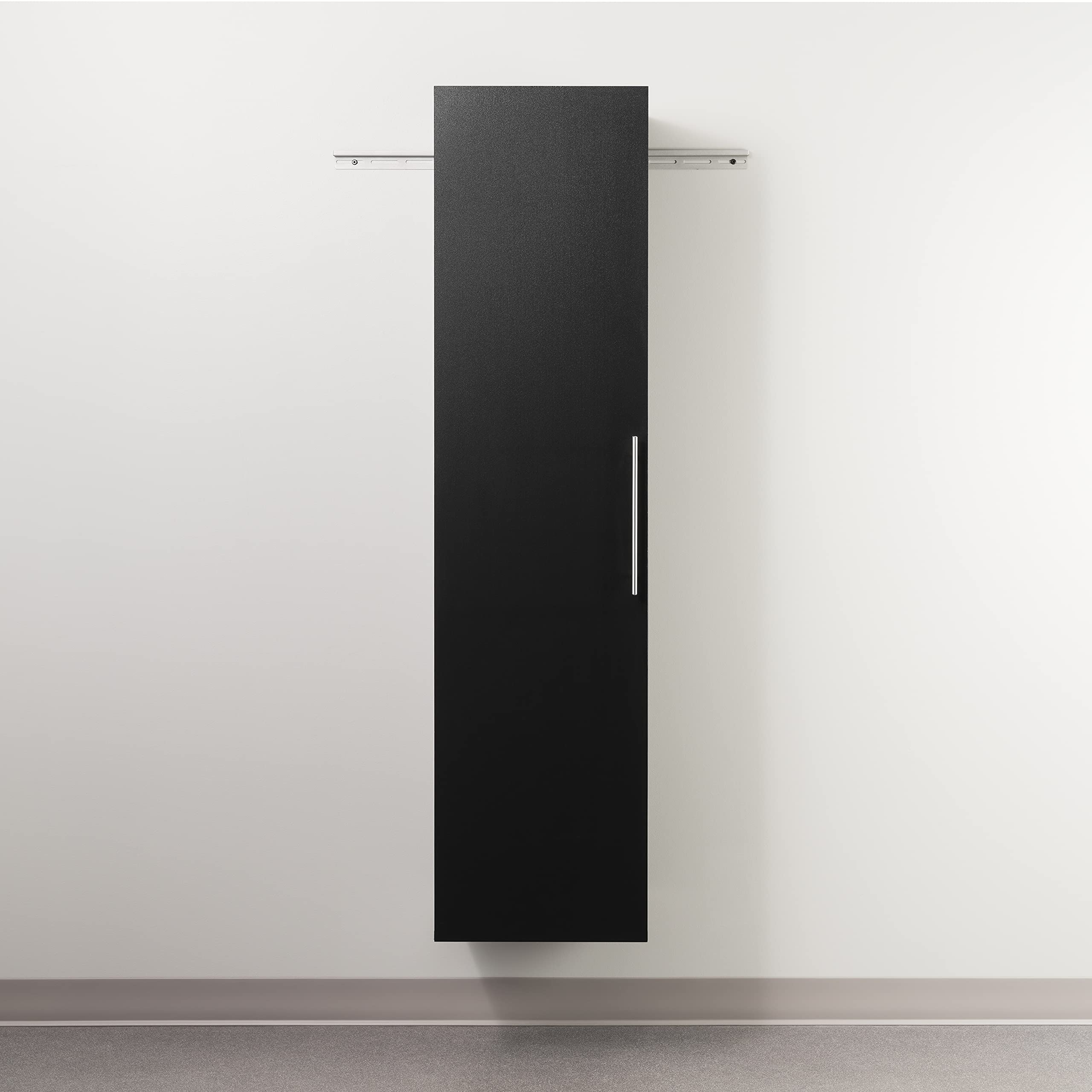 Prepac Black Wall Mounted Garage Storage Cabinet - 18