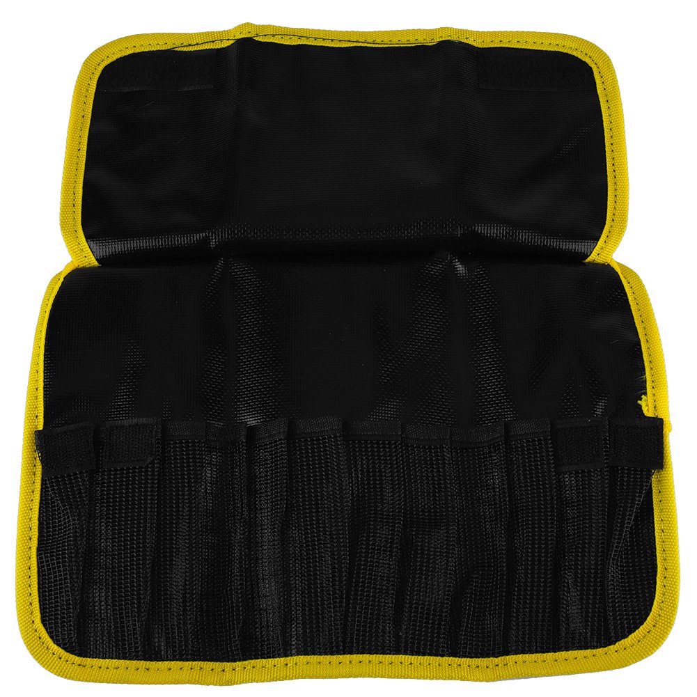 Portable Fishing Lures Storage Bag - Waterproof Tackle Organizer for Saltwater & Freshwater Fishing (Yellow) | Perfect for Jig Baits, Hooks & Fishing Accessories | Great for Boat, Kayak & Shore Fishing