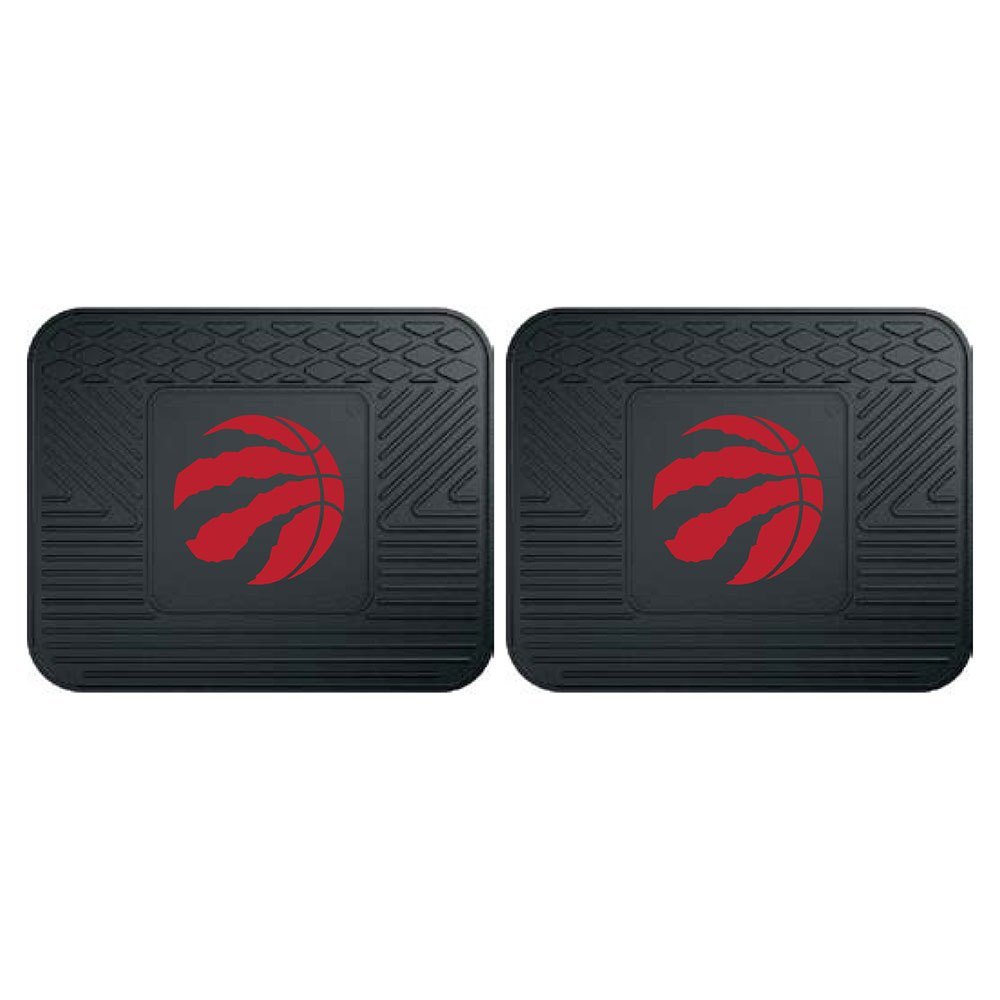 Toronto Raptors NBA Car Mats - 2 Piece Set for Back Seat - Waterproof All-Weather Floor Mats for Cars, SUVs & Trucks - Perfect for Sports Fans & Game Day Rides