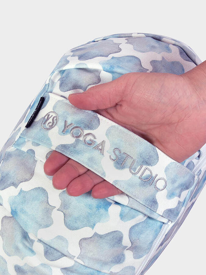 Premium Round Yoga Cushion Cover for Meditation & Home Studio - Soft & Washable EU-Size Bolster Case for Yoga, Zazen & Relaxation at Home