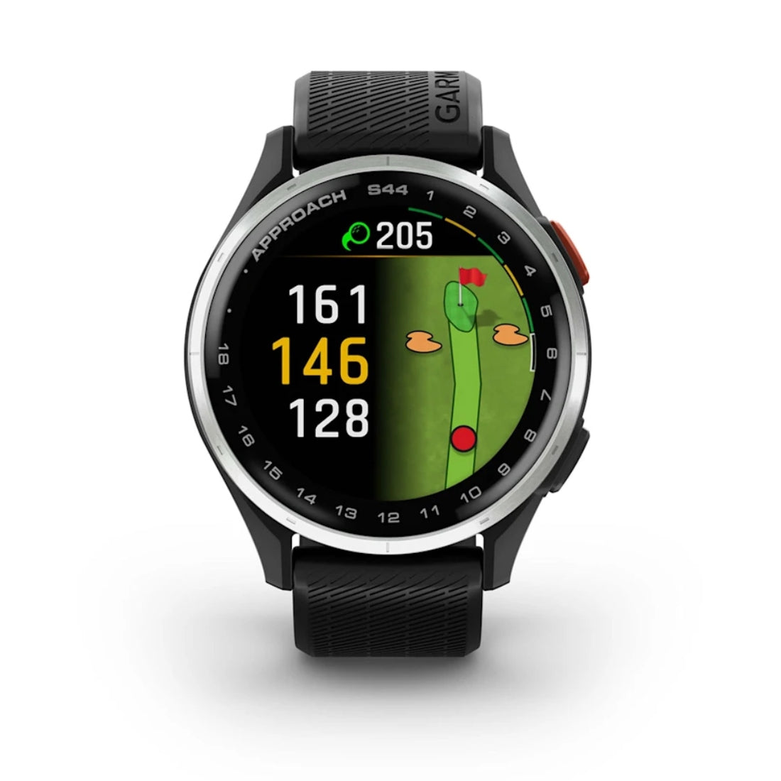 Garmin Approach S44 GPS Golf Watch with Touchscreen Display - Preloaded Courses, Smart Notifications & Fitness Tracking - Perfect for Golfers & Outdoor Enthusiasts