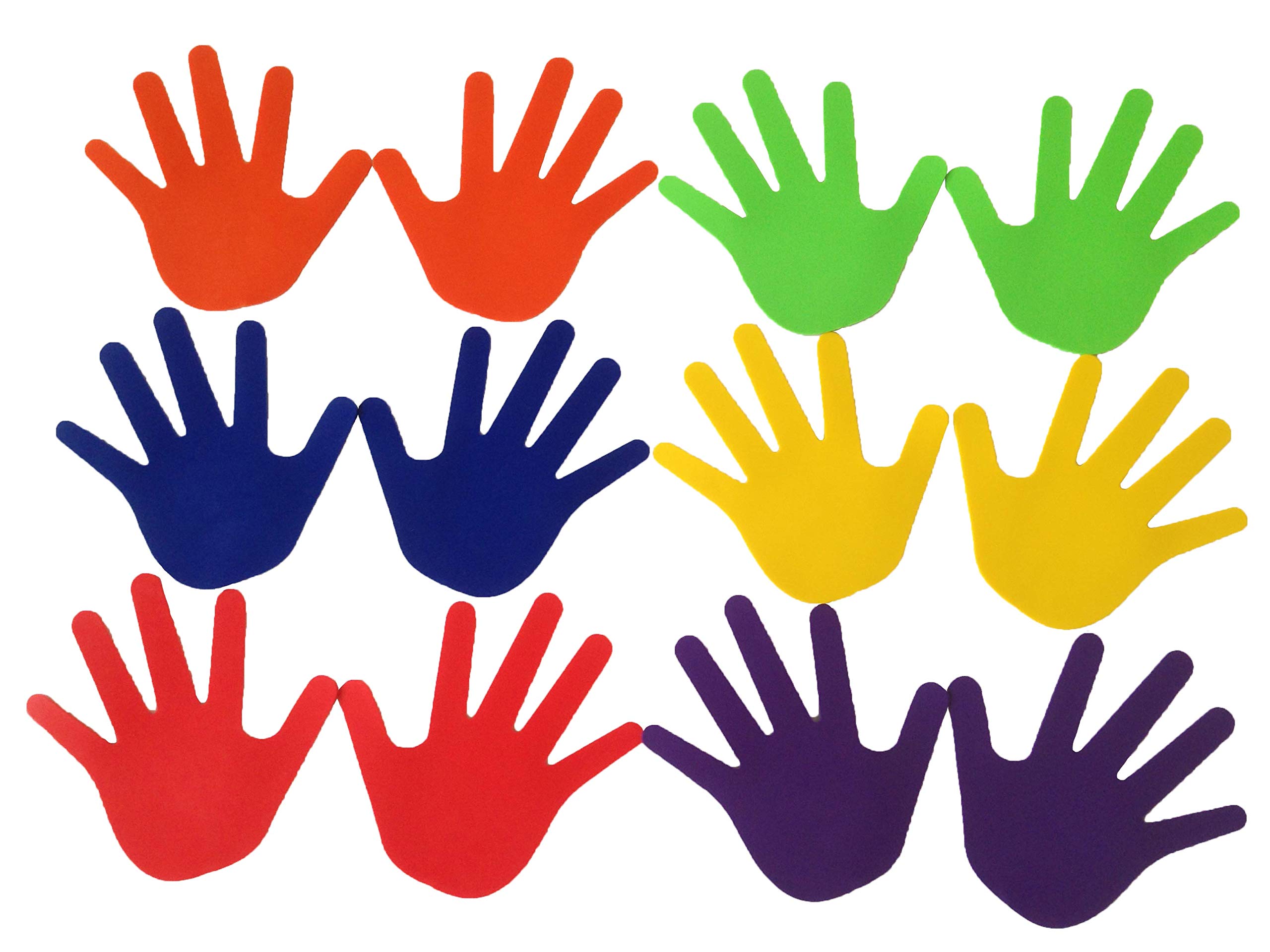 EVERRICH Washable Hand Print Markers for Kids - Non-Toxic, Vibrant Colors for Arts & Crafts, DIY Projects, and Classroom Activities - Perfect for Finger Painting, Card Making, and Creative Play