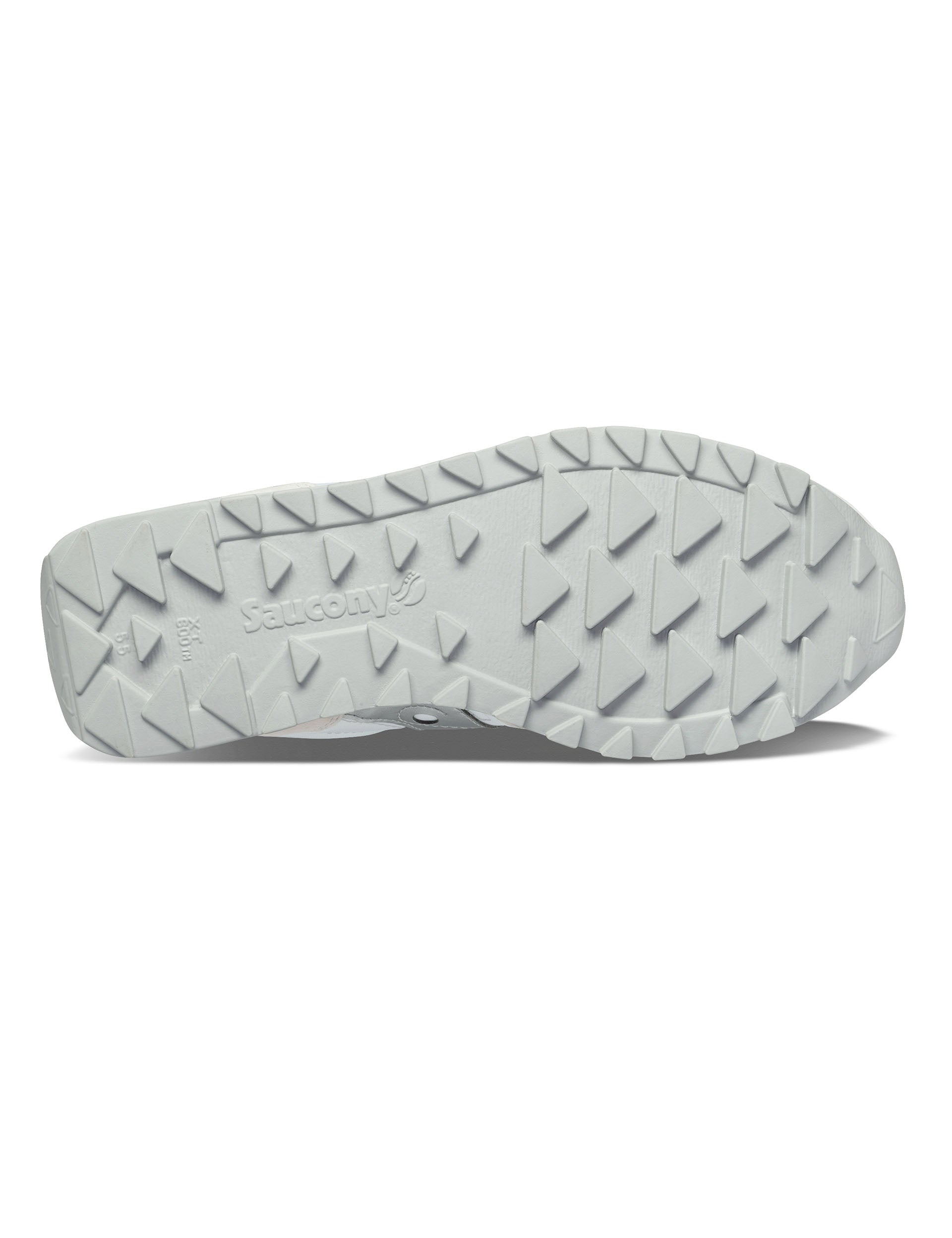 Jazz Triple White/Silver Sneakers - Stylish & Comfortable Men's/Women's Casual Shoes for Walking, Running & Everyday Wear