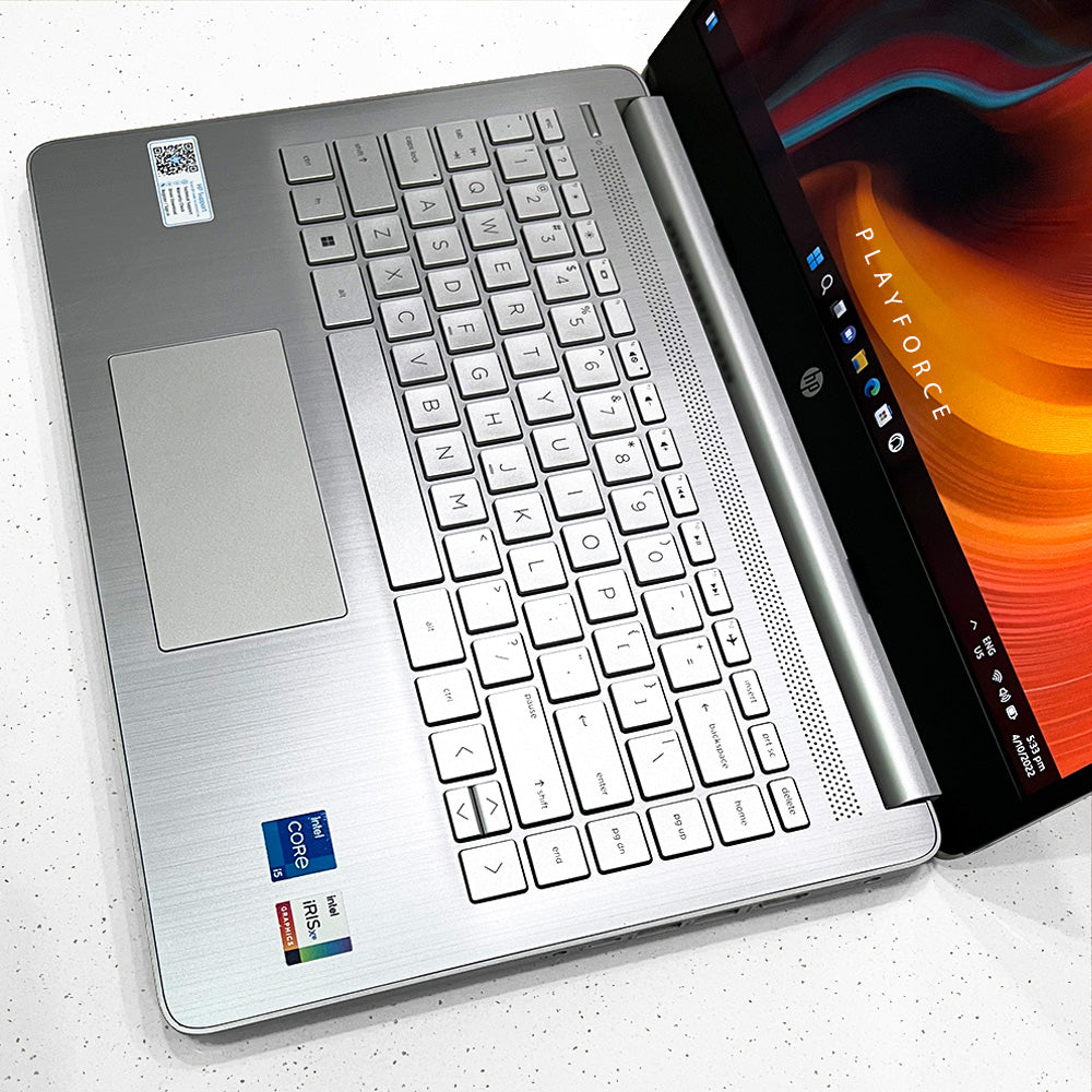 HP 14S Laptop - Intel Core i5-1155G7, 8GB RAM, 512GB SSD, 14-inch FHD Display - Perfect for Work, Study & Entertainment