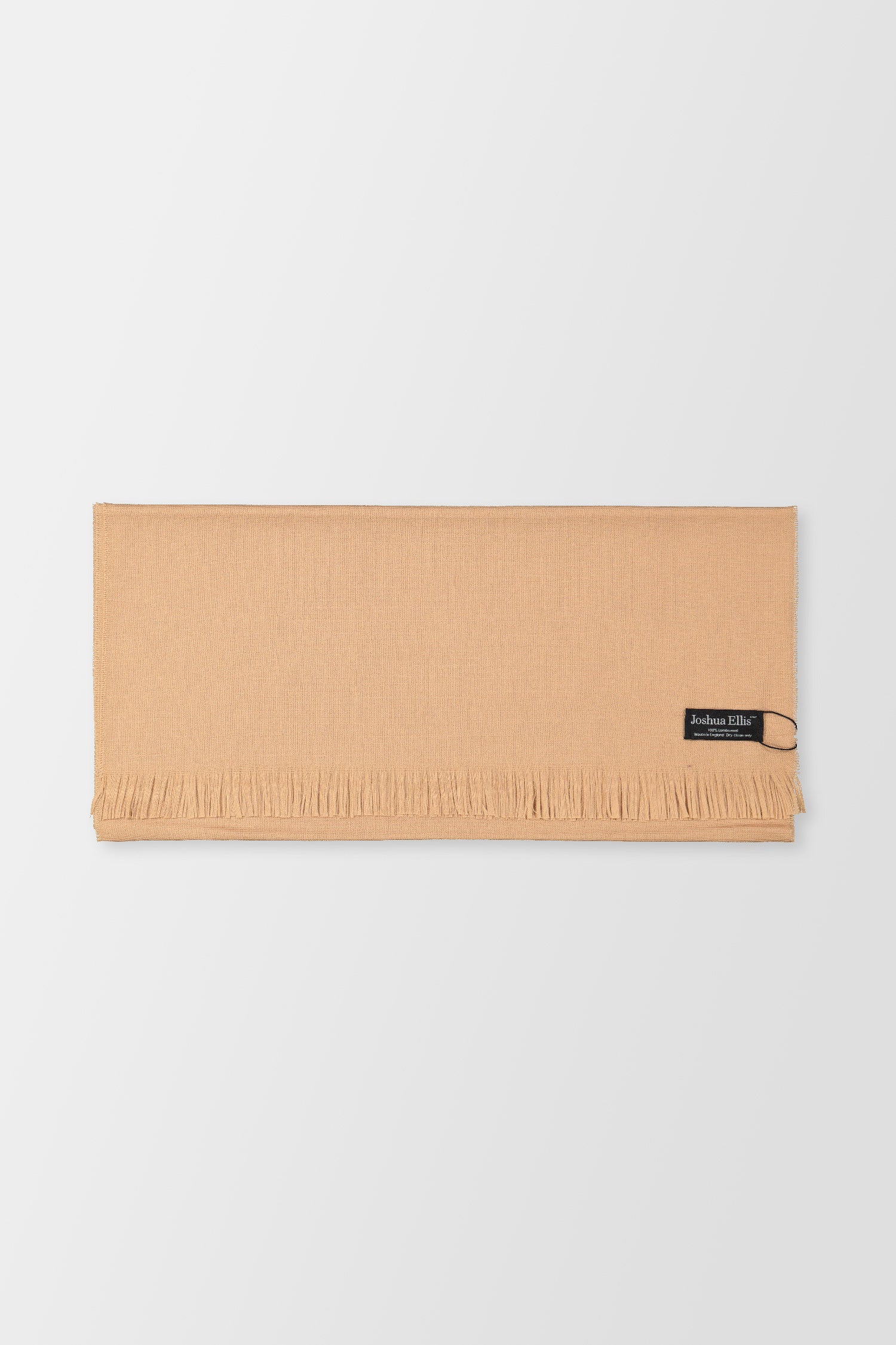Joshua Ellis Premium Beige Cashmere Scarf for Women & Men - Soft Winter Wrap for Cold Weather, Travel & Fashion Accessories