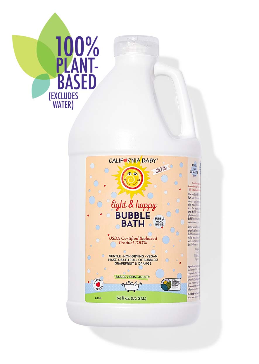Light & Happy™ Bubble Bath - 64oz Luxurious Foaming Bath Soak for Relaxation & Stress Relief | Perfect for Spa Nights, Self-Care & Gift Giving