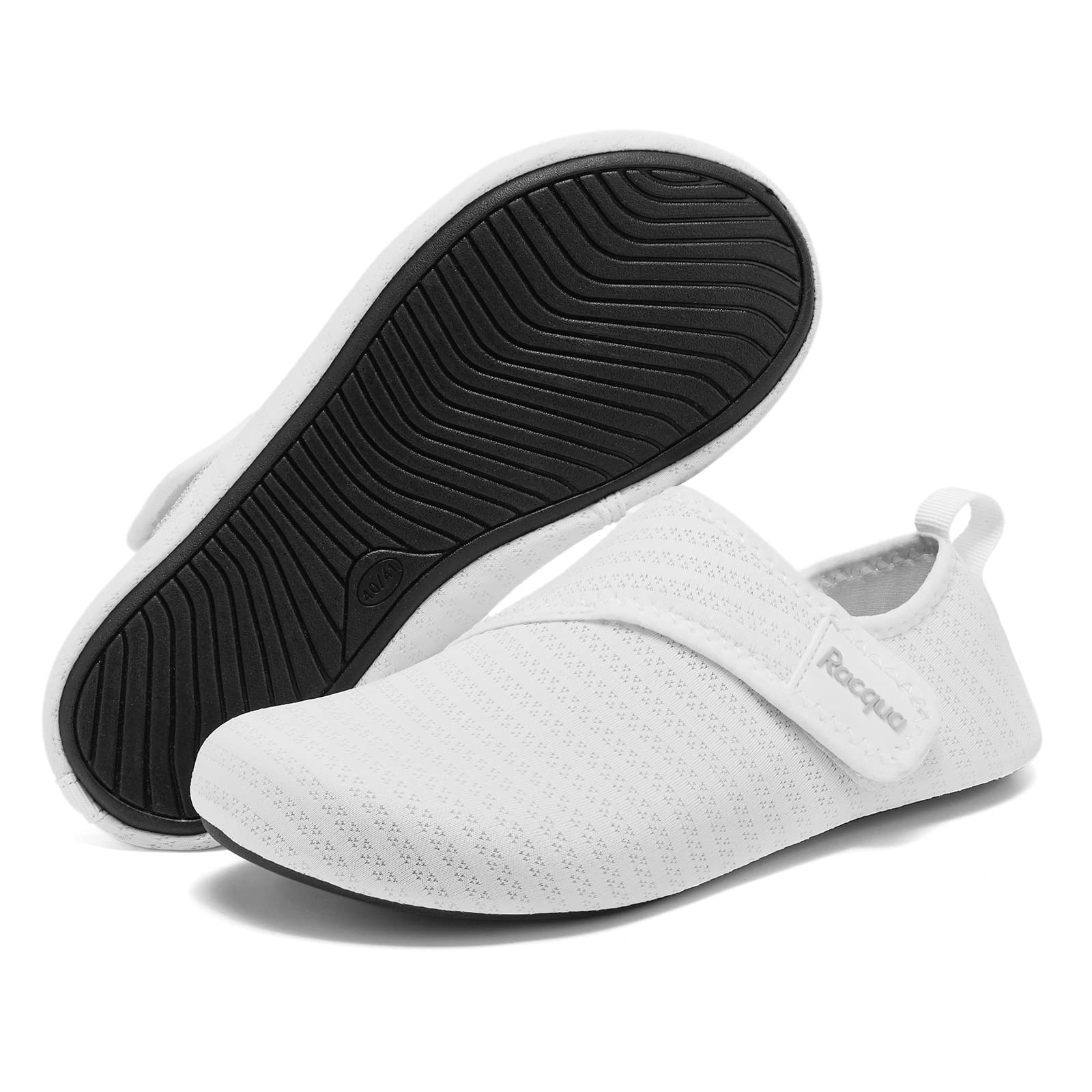 Racqua Barefoot Water Shoes for Men & Women - Quick-Dry Swim Shoes for Beach, Yoga, Aqua Socks | Perfect for Swimming, Surfing, Pool & Water Sports
