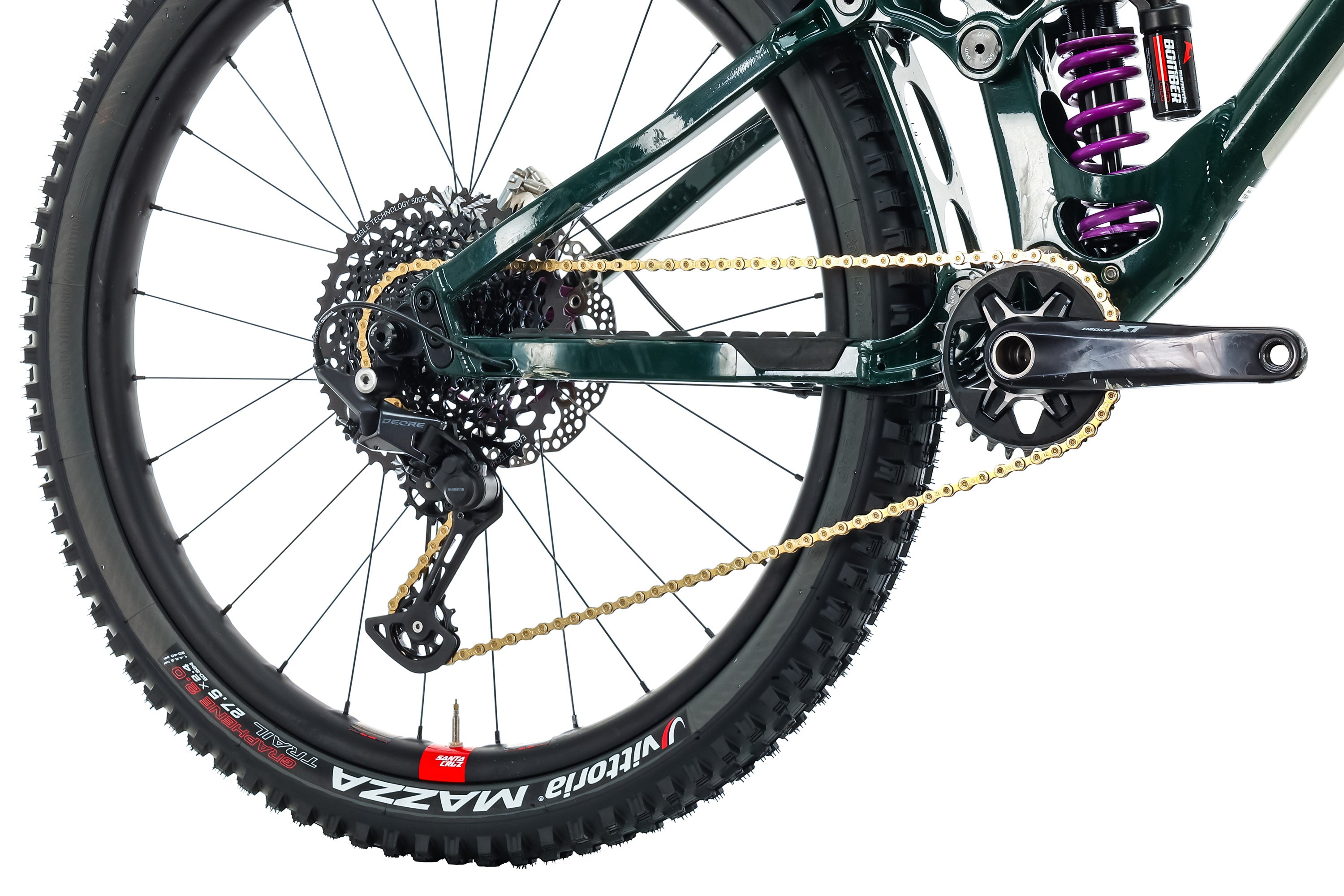 Banshee Spitfire V3 Mountain Bike 2020 - Medium Frame Size | Trail & All-Mountain Riding | Durable Full Suspension MTB for Off-Road Adventures