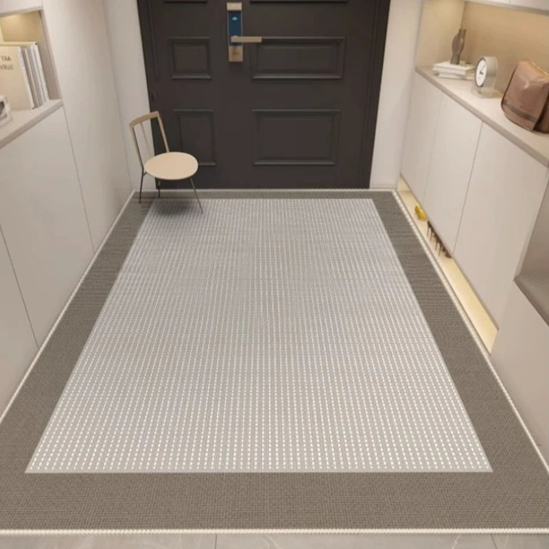 Rosie Geometric Waterproof Spillproof Runner Rug - Non-Slip Hallway Carpet for Entryway, Kitchen, Bathroom & High Traffic Areas | Easy to Clean & Durable Floor Mat for Home Decor