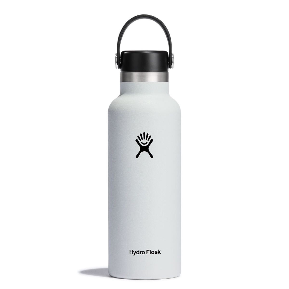Hydro Flask 18 oz Standard Mouth Insulated Water Bottle - Stainless Steel Vacuum Insulation for Hot & Cold Drinks - Perfect for Hiking, Gym & Outdoor Activities