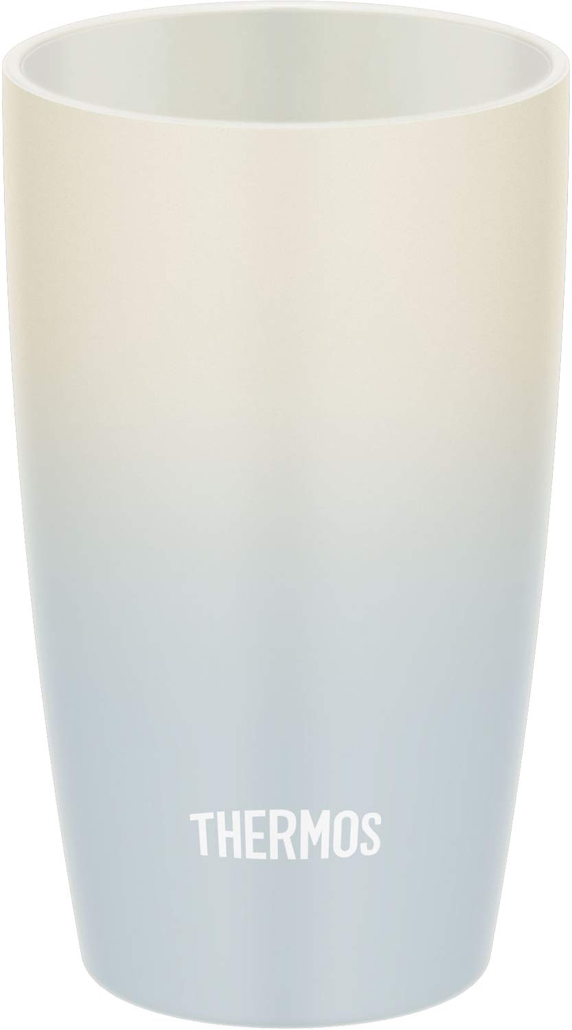 Thermos JDM-340 BL-G 11.8oz Vacuum Insulated Stainless Steel Tumbler with Lid - Blue Gradient Color, Keeps Drinks Hot/Cold for Hours - Perfect for Office, Travel, Gym & Outdoor Activities