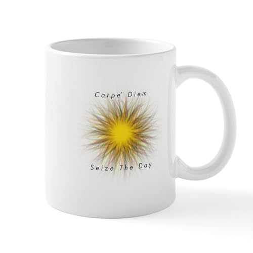 White - Carpe' Diem Mug