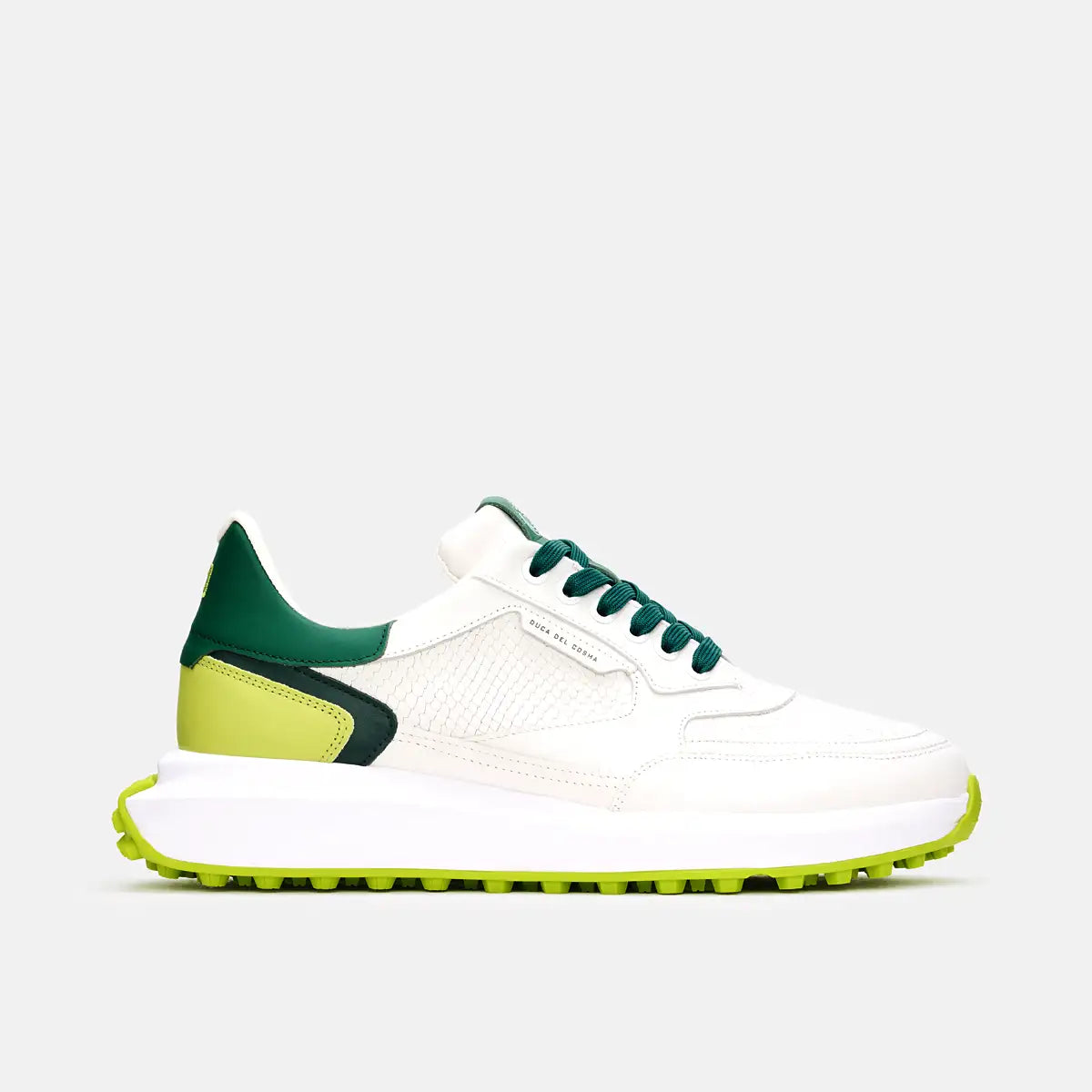Davanti 2 White/Green - Premium Running Shoes for Men & Women - Lightweight Athletic Sneakers for Jogging, Gym Workouts & Outdoor Activities