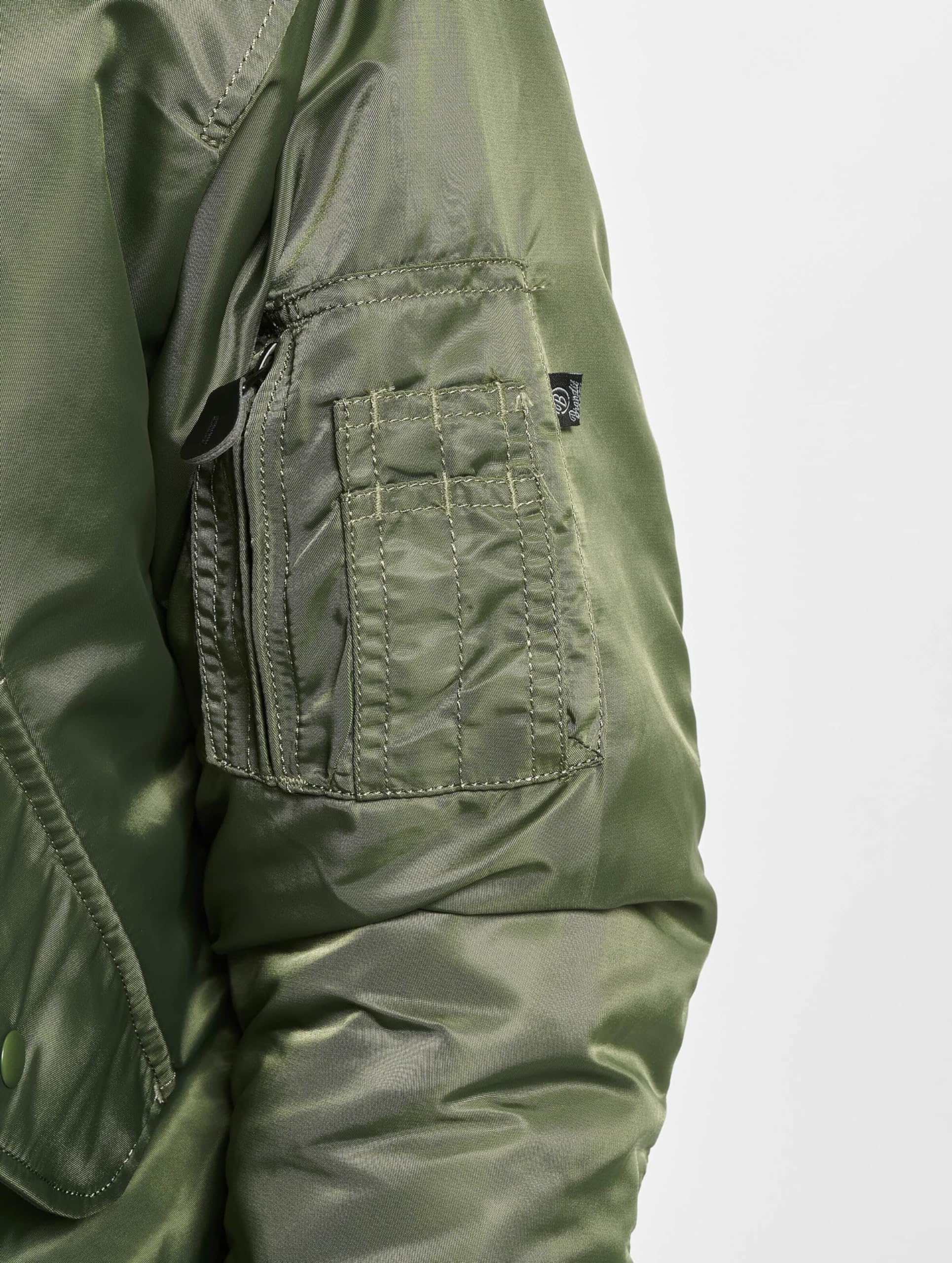 Men's MA1 Sweat Hooded Jacket - Olive & Gray Bomber Jacket for Casual Wear & Outdoor Activities | Lightweight Fleece Lined Hoodie for Fall & Winter Fashion