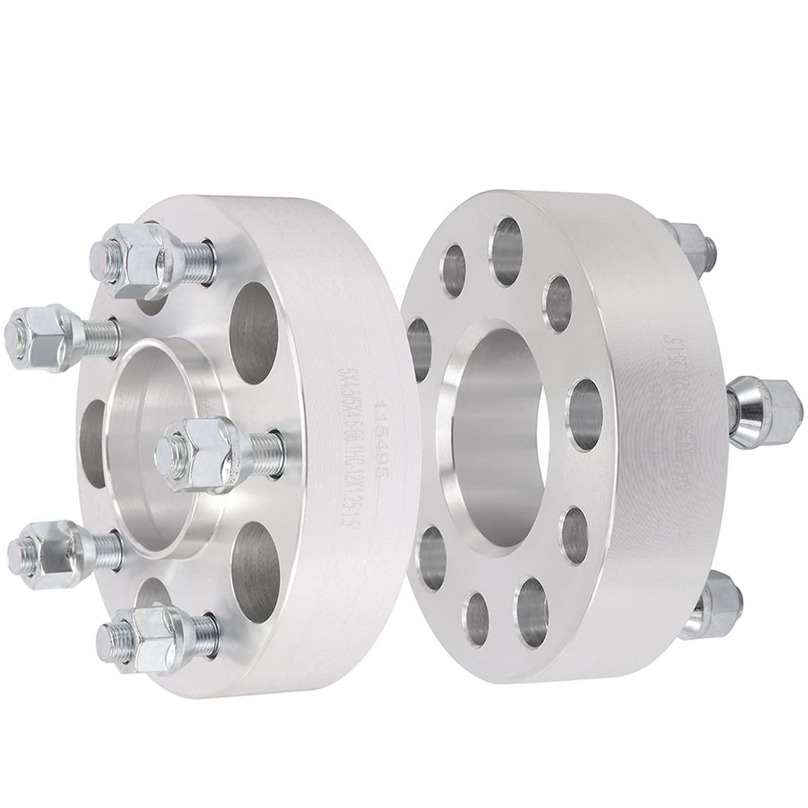 ECCPP 2PCS 5x4.5 to 5x4.5 Hubcentric Wheel Spacers 5 Lug 5x114.3 1.5