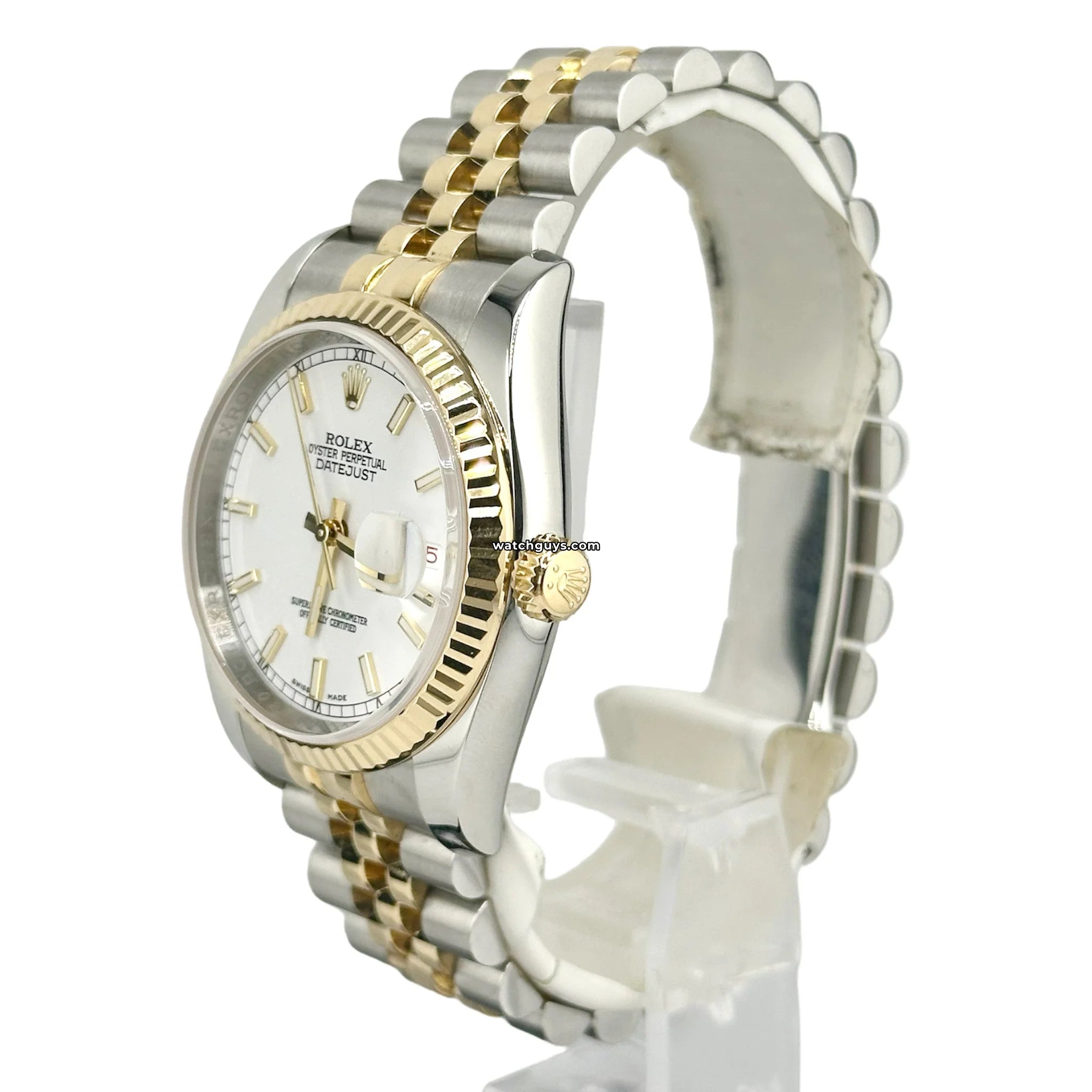 Rolex Datejust 116233 Men's Watch - Roulette Date Automatic Stainless Steel & Gold - Luxury Dress Watch for Business & Formal Occasions