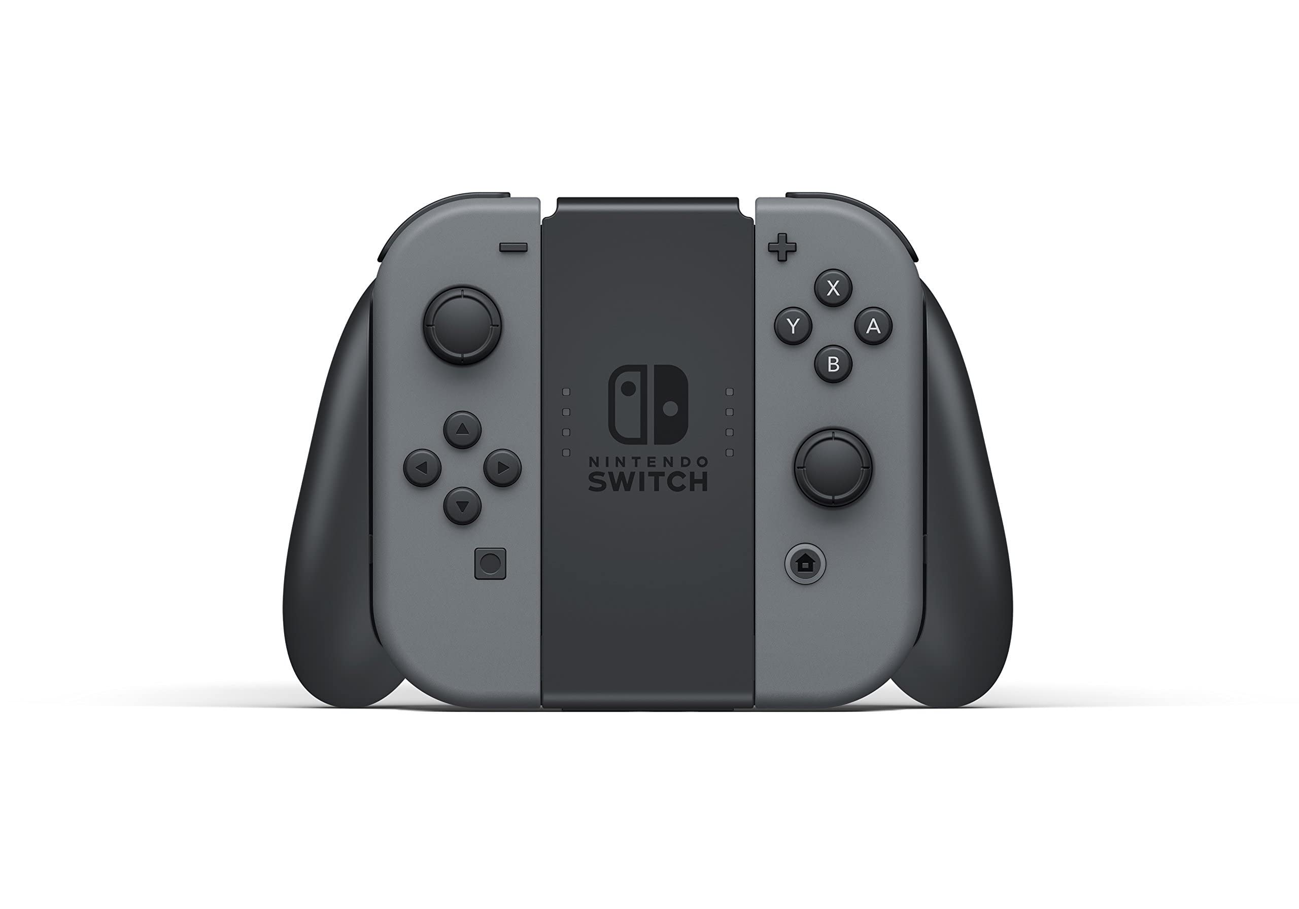 Nintendo Switch Console with Gray Joy-Con (Renewed) - Portable Gaming System for Home, Travel & Multiplayer Fun