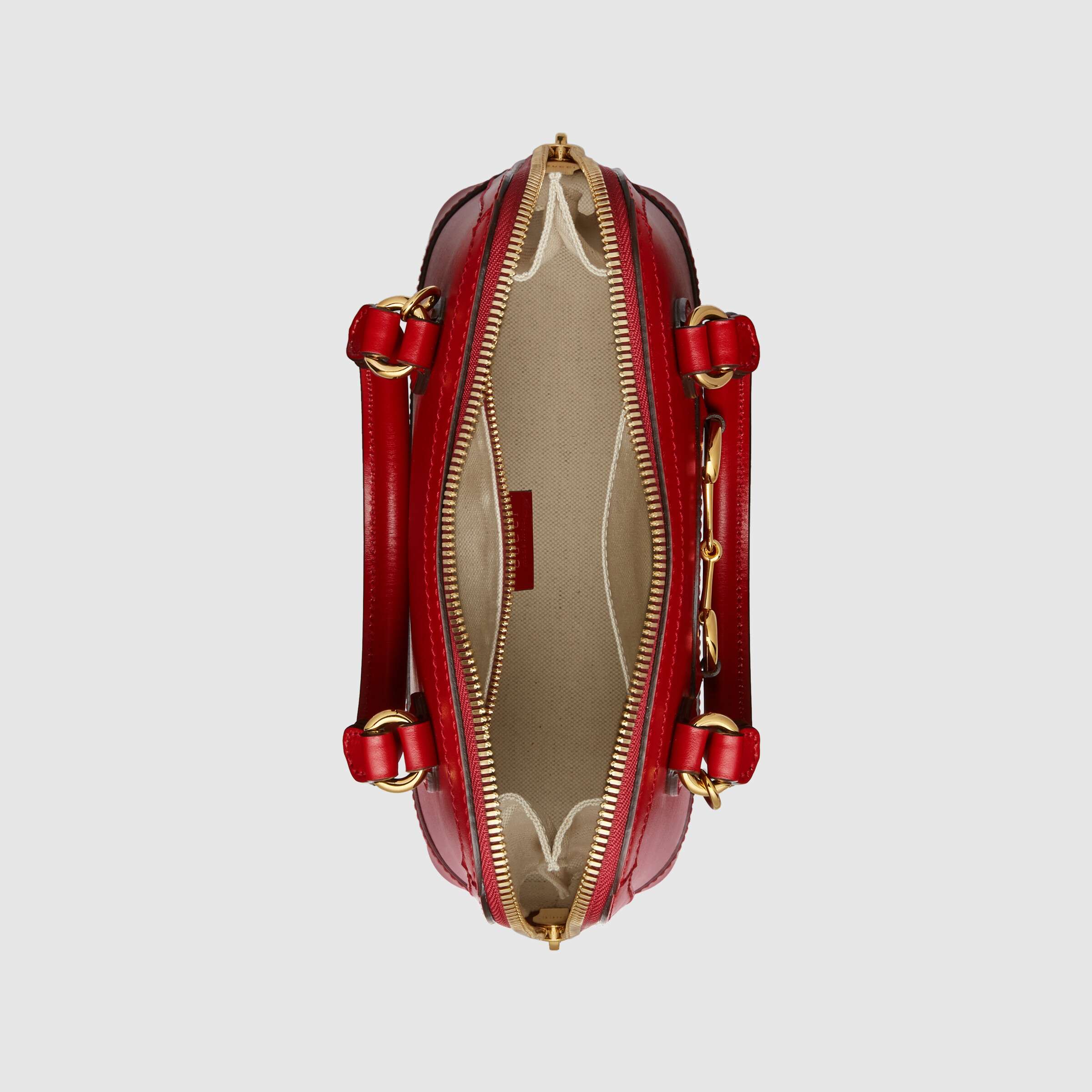 Gucci 1955 Horsebit Small Top Handle Bag in Red | Luxury Leather Crossbody Purse for Women | Perfect for Date Night, Office & Special Occasions