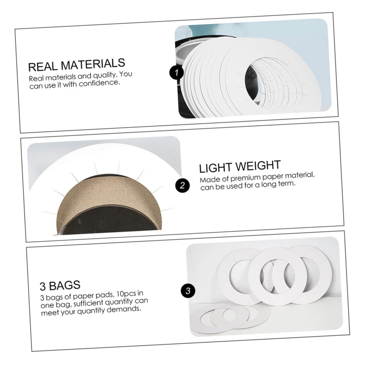40 Pcs Wax Warmer Accessories Kit - Anti-Slip Waxing Pads, Spill-Proof Gaskets, Wax Warmer Collars & Hair Removal Pads for Professional & Home Salon Use