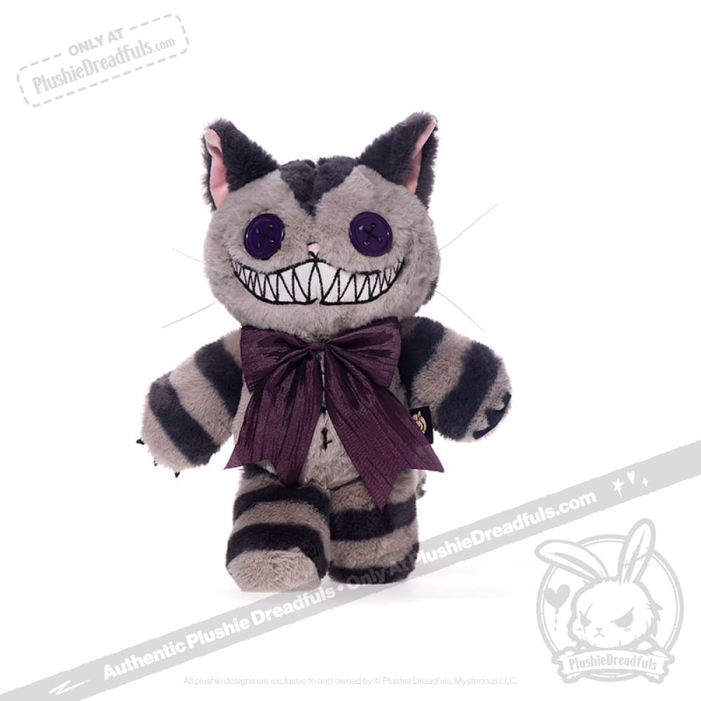 Victorian McGee's Cheshire Cat Plush Toy - Alice in Wonderland Inspired Collectible Gift for Disney Fans, Perfect for Home Decor, Cosplay Props and Birthday Presents