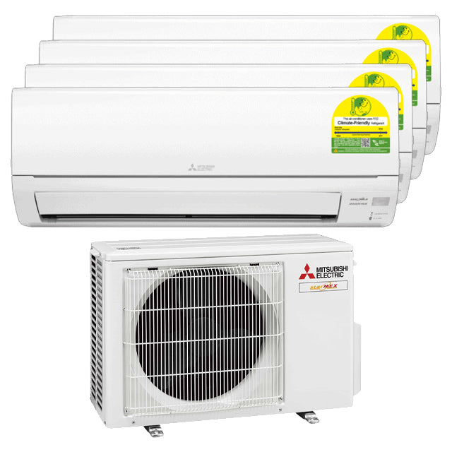 STARMEX SYSTEM 4 AIRCON (9K x3 + 18K) with Free Installation - Energy Efficient Multi-Split AC Unit for Home & Office Cooling