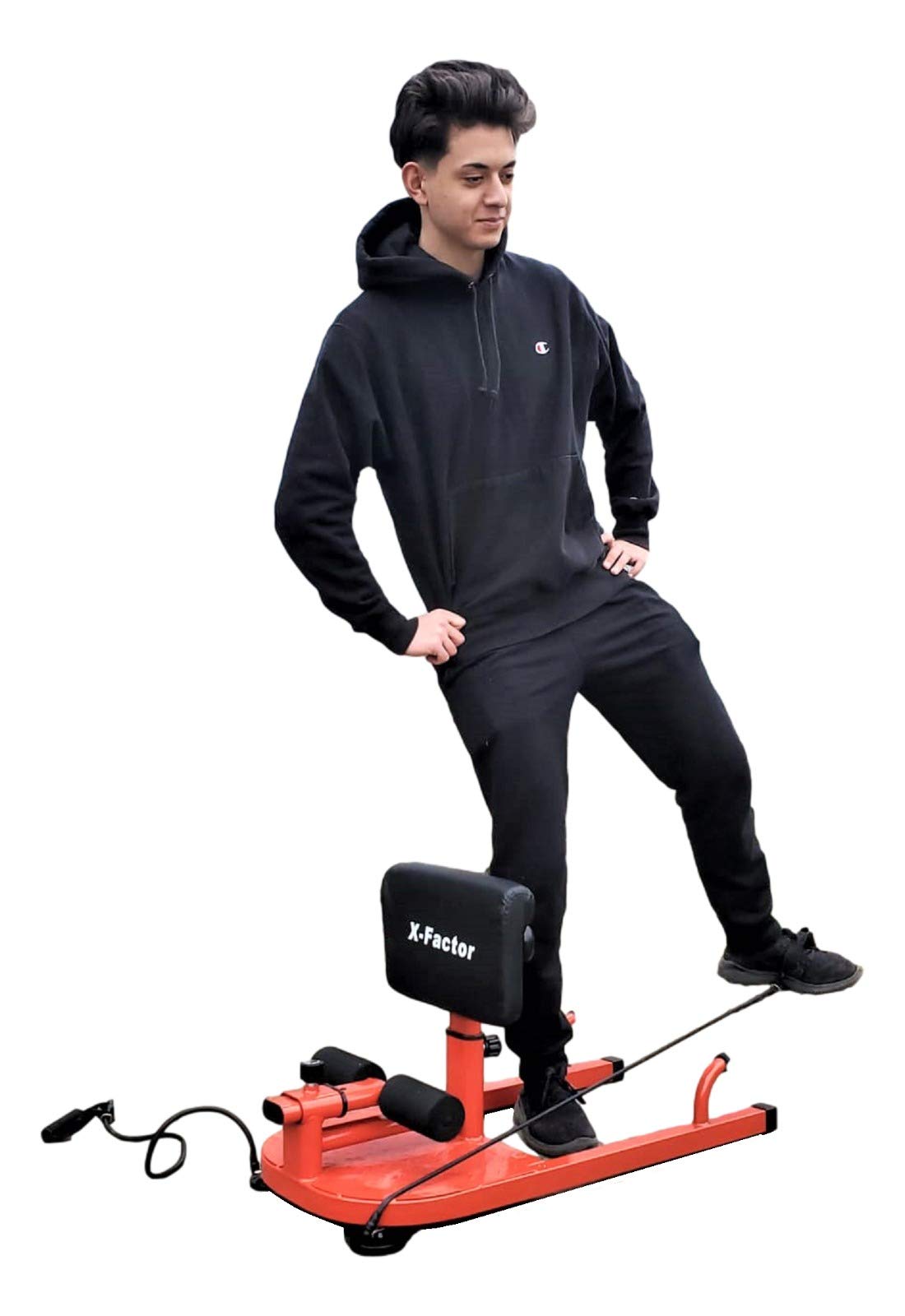 Sissy Squat Machine with Resistance Ropes - Home Gym for Leg & Ab Workout - Perfect for Home Fitness Training