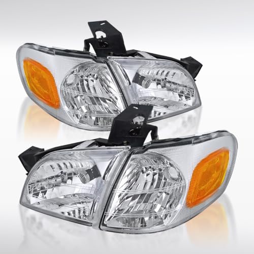 Chrome Housing Clear Lens
