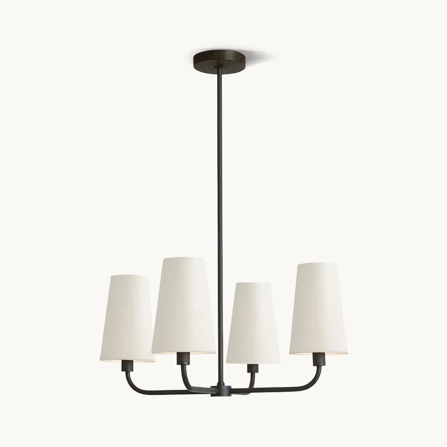 Ansel Chandelier - Modern Crystal Ceiling Light Fixture for Dining Room & Living Room | Elegant Lighting Decor for Home & Office