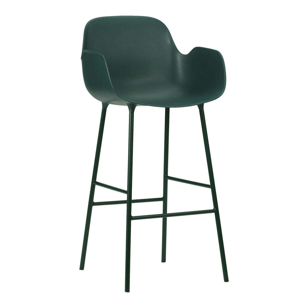 Modern Form Bar Armchair - Stylish and Comfortable Bar Stool for Kitchen, Dining, and Lounge Areas - Perfect for Home, Cafe, and Restaurant Use