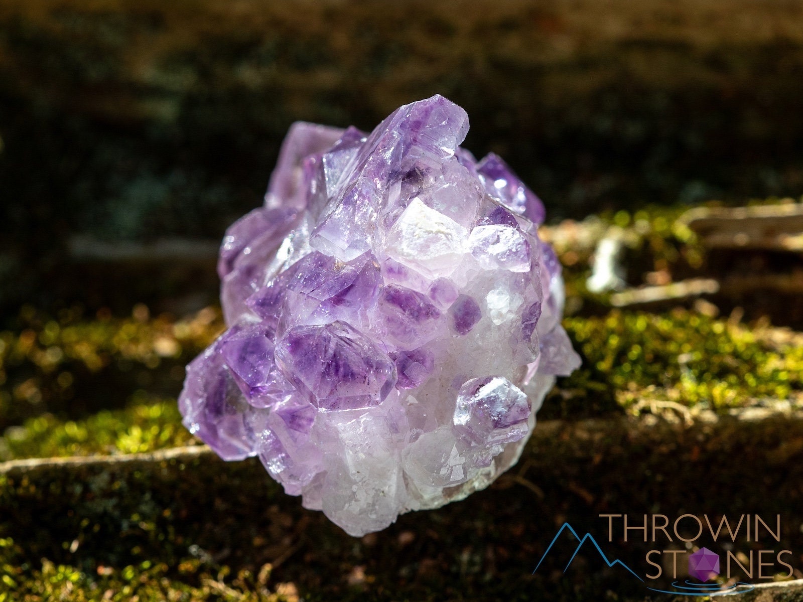 Natural Amethyst Raw Crystal Cluster - February Birthstone, Healing Stone, Unique Spiritual Gift for Women & Men, Boho Home Decor for Living Room, Bedroom, Office (39938) - Perfect for Meditation, Energy Cleansing & Feng Shui