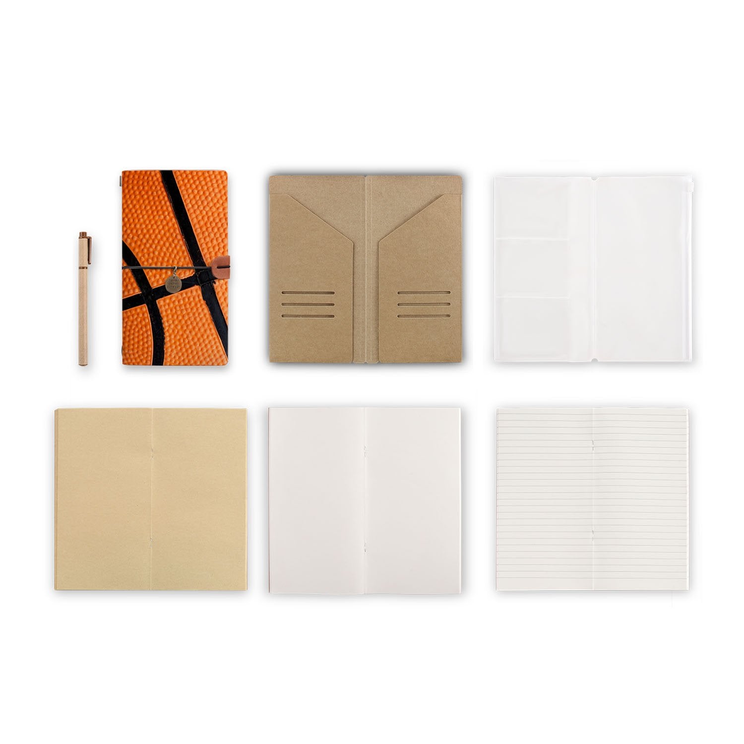 Premium Traveler's Notebook - Durable Leather Journal for Writing & Sketching | Perfect for Adventure Travel, Daily Journaling & Gift Giving
