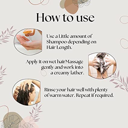 4us Lifecare Apple Cider Vinegar Shampoo with Virgin Coconut Oil & Almond Oil - Gentle Natural Detox Formula for Buildup Removal - Perfect for Damaged Hair & Scalp Care - Daily Use & Color-Treated Hair Safe