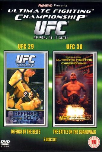 UFC 29 & 30 Double Feature DVD - MMA Fighting Collection | Ultimate Fighting Championship DVDs for Home Entertainment & Sports Fans