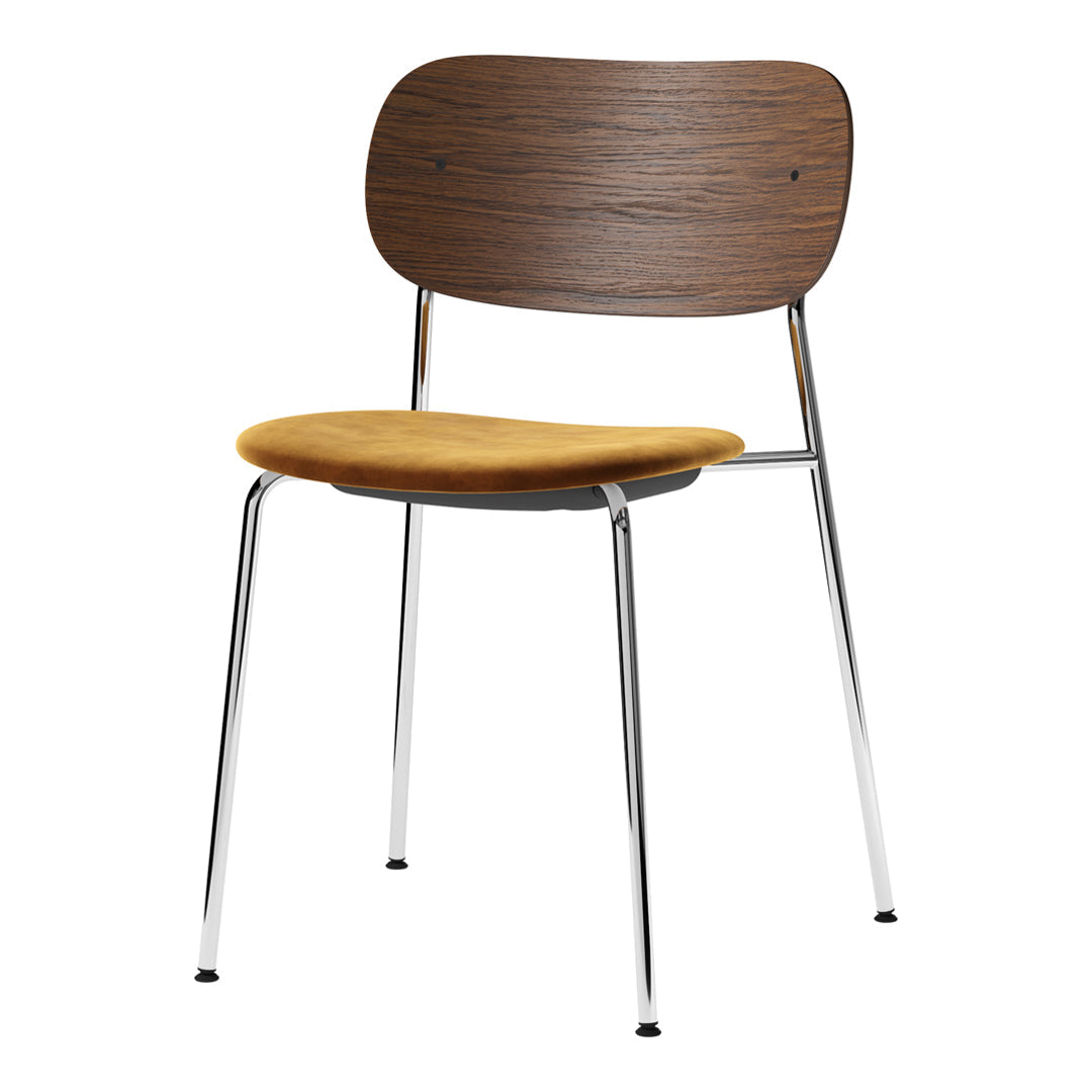 Stackable Upholstered Dining Chairs - Modern Comfort for Home, Office & Restaurant Use