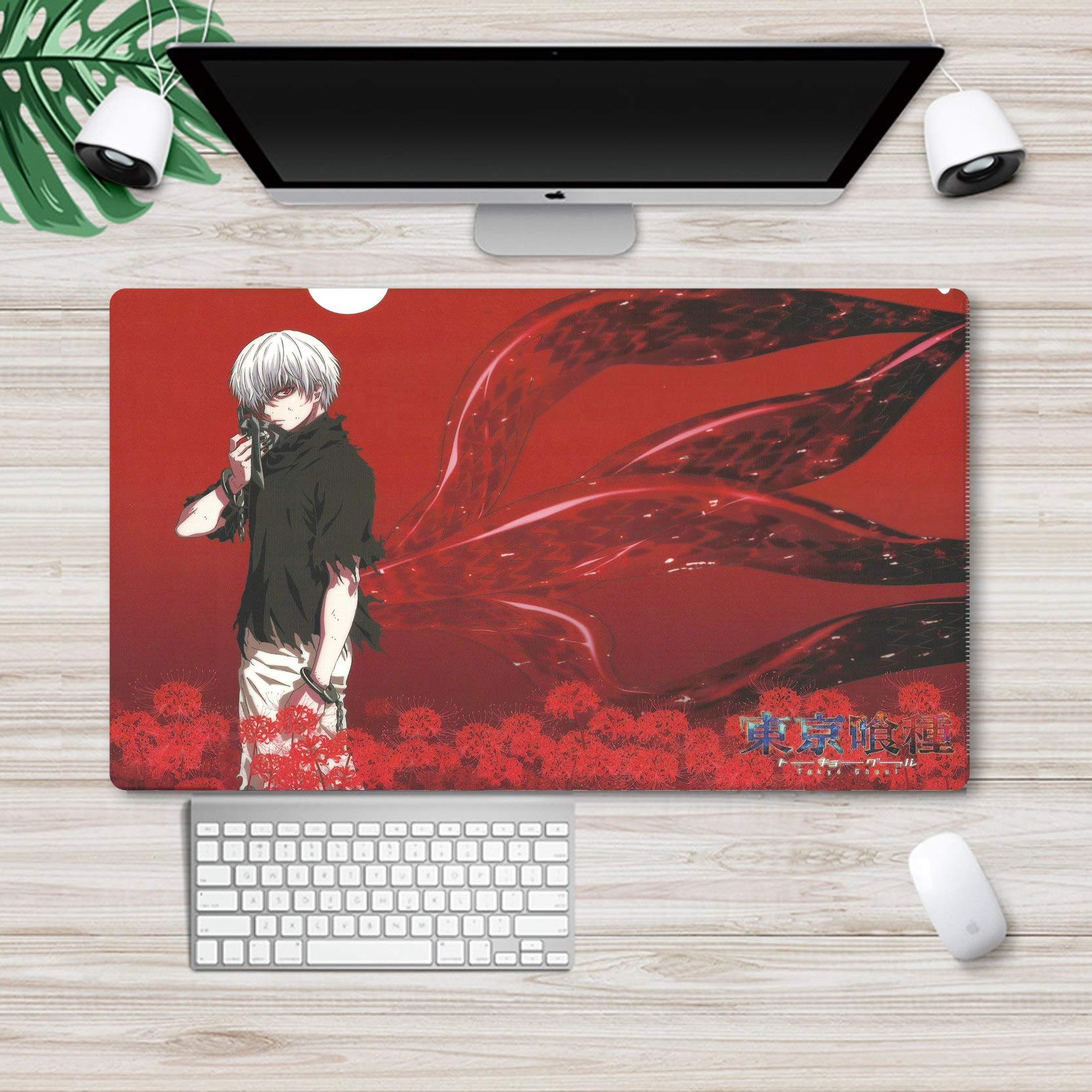 Tokyo Ghoul Gaming Mouse Pad - Large Anime Desk Mat for Keyboard & PC - Perfect for Gamers & Anime Fans