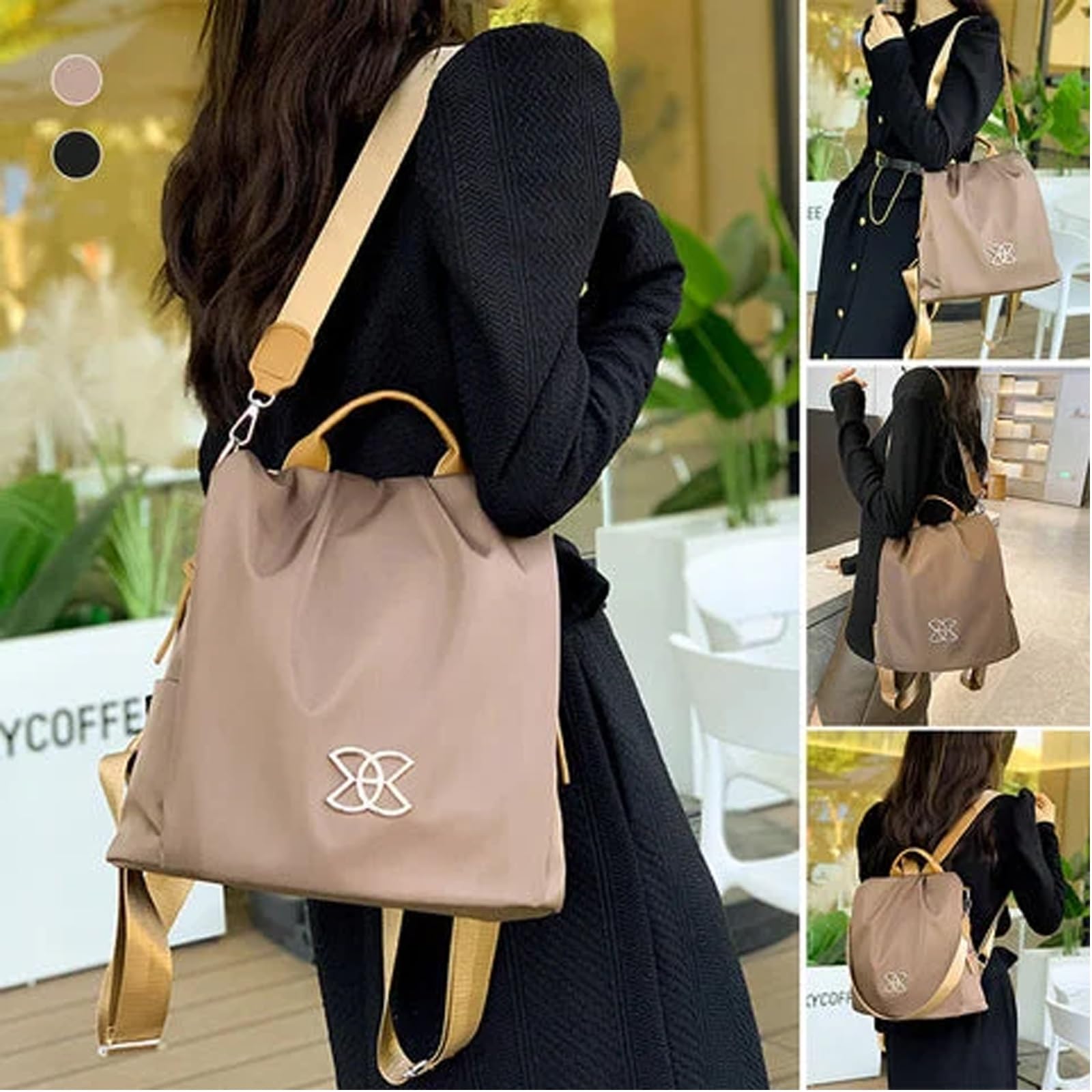 Anti-Theft Large Backpack for Women - Durable Oxford Travel Bag for Commuting & Hiking